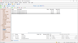 Payee Transactions